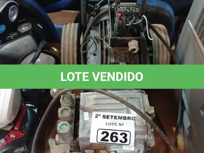 LOTE 263 - 01 LAVADORA DE ALTA PRESSÃO INDUSTRIAL. (NO ESTADO) ATENÇÃO! FAZER A VISITAÇÃO ANTES DE ARREMATAR, NÃO SABEMOS SE FUNCIONA. LEILÃO NÃO TEM GARANTIA E NEM DEVOLUÇÃO, SUJEITO A POSSÍVEIS AVARIAS VISÍVEIS/OCULTAS E/OU AUSÊNCIA DE COMPONENTES.