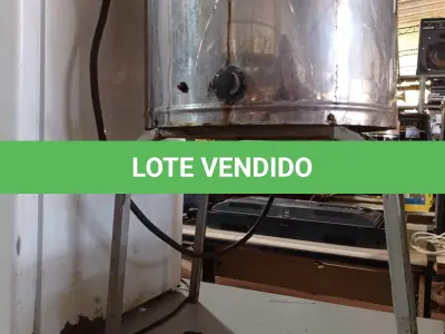 LOTE 370 - 01 FRITADEIRA ELÉTRICA INDUSTRIAL. (NO ESTADO) ATENÇÃO! FAZER A VISITAÇÃO ANTES DE ARREMATAR, NÃO SABEMOS SE FUNCIONA. LEILÃO NÃO TEM GARANTIA E NEM DEVOLUÇÃO, SUJEITO A POSSÍVEIS AVARIAS VISÍVEIS/OCULTAS E/OU AUSÊNCIA DE COMPONENTES.