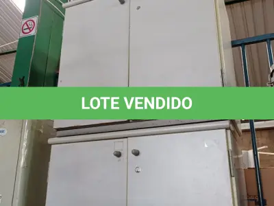LOTE 352 - 03 ARMÁRIOS BAIXOS COM 02 PORTAS. (NO ESTADO) ATENÇÃO! FAZER A VISITAÇÃO ANTES DE ARREMATAR, NÃO SABEMOS SE FUNCIONA. LEILÃO NÃO TEM GARANTIA E NEM DEVOLUÇÃO, SUJEITO A POSSÍVEIS AVARIAS VISÍVEIS/OCULTAS E/OU AUSÊNCIA DE COMPONENTES.