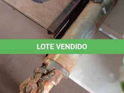 LOTE 273 - 01 BOMBA D’AGUA PARA POÇO ARTESIANO. (NO ESTADO) ATENÇÃO! FAZER A VISITAÇÃO ANTES DE ARREMATAR, NÃO SABEMOS SE FUNCIONA. LEILÃO NÃO TEM GARANTIA E NEM DEVOLUÇÃO, SUJEITO A POSSÍVEIS AVARIAS VISÍVEIS/OCULTAS E/OU AUSÊNCIA DE COMPONENTES.