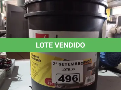 LOTE 496 - 01 BALDE DE CIMENTO QUEIMADO DACAPÓ 25KG. (NO ESTADO) ATENÇÃO! FAZER A VISITAÇÃO ANTES DE ARREMATAR, NÃO SABEMOS SE FUNCIONA. LEILÃO NÃO TEM GARANTIA E NEM DEVOLUÇÃO, SUJEITO A POSSÍVEIS AVARIAS VISÍVEIS/OCULTAS E/OU AUSÊNCIA DE COMPONENTES.