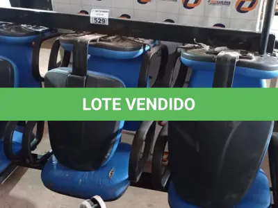 LOTE 529 - 02 LONGARINAS DE 03 LUGARES. (NO ESTADO) ATENÇÃO! FAZER A VISITAÇÃO ANTES DE ARREMATAR, NÃO SABEMOS SE FUNCIONA. LEILÃO NÃO TEM GARANTIA E NEM DEVOLUÇÃO, SUJEITO A POSSÍVEIS AVARIAS VISÍVEIS/OCULTAS E/OU AUSÊNCIA DE COMPONENTES.