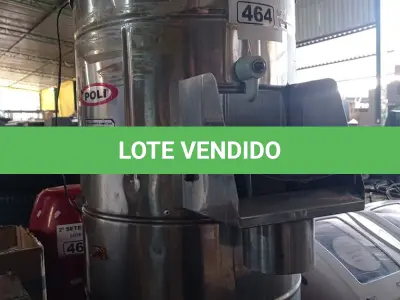 LOTE 464 - 01 DESCASCADOR DE BATATAS INDUSTRIAL. (NO ESTADO) ATENÇÃO! FAZER A VISITAÇÃO ANTES DE ARREMATAR, NÃO SABEMOS SE FUNCIONA. LEILÃO NÃO TEM GARANTIA E NEM DEVOLUÇÃO, SUJEITO A POSSÍVEIS AVARIAS VISÍVEIS/OCULTAS E/OU AUSÊNCIA DE COMPONENTES.
