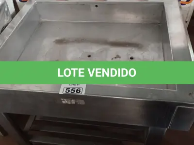 LOTE 556 - 01 BANHO MARIA EM AÇO INOX. (NO ESTADO) ATENÇÃO! FAZER A VISITAÇÃO ANTES DE ARREMATAR, NÃO SABEMOS SE FUNCIONA. LEILÃO NÃO TEM GARANTIA E NEM DEVOLUÇÃO, SUJEITO A POSSÍVEIS AVARIAS VISÍVEIS/OCULTAS E/OU AUSÊNCIA DE COMPONENTES.