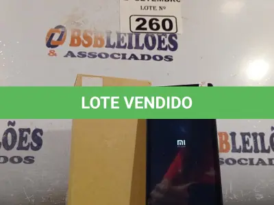 LOTE 260 - 01 CELULAR REDMI. (NO ESTADO) ATENÇÃO! FAZER A VISITAÇÃO ANTES DE ARREMATAR, NÃO SABEMOS SE FUNCIONA. LEILÃO NÃO TEM GARANTIA E NEM DEVOLUÇÃO, SUJEITO A POSSÍVEIS AVARIAS VISÍVEIS/OCULTAS E/OU AUSÊNCIA DE COMPONENTES.
