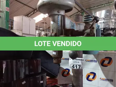 LOTE 417 - 01 FURADEIRA DE BANCADA. (NO ESTADO) ATENÇÃO! FAZER A VISITAÇÃO ANTES DE ARREMATAR, NÃO SABEMOS SE FUNCIONA. LEILÃO NÃO TEM GARANTIA E NEM DEVOLUÇÃO, SUJEITO A POSSÍVEIS AVARIAS VISÍVEIS/OCULTAS E/OU AUSÊNCIA DE COMPONENTES.
