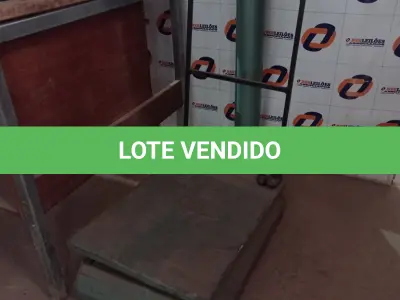 LOTE 524 - 01 BALANÇA MARCA FILIZOLA CAPACIDADE 200KG. (NO ESTADO) ATENÇÃO! FAZER A VISITAÇÃO ANTES DE ARREMATAR, NÃO SABEMOS SE FUNCIONA. LEILÃO NÃO TEM GARANTIA E NEM DEVOLUÇÃO, SUJEITO A POSSÍVEIS AVARIAS VISÍVEIS/OCULTAS E/OU AUSÊNCIA DE COMPONENTES.