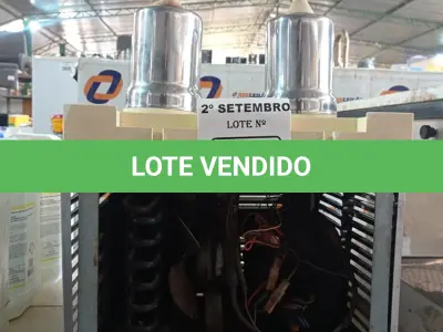 LOTE 436 - 01 REFRESQUEIRA MARCA IBBL INCOMPLETA. (NO ESTADO) ATENÇÃO! FAZER A VISITAÇÃO ANTES DE ARREMATAR, NÃO SABEMOS SE FUNCIONA. LEILÃO NÃO TEM GARANTIA E NEM DEVOLUÇÃO, SUJEITO A POSSÍVEIS AVARIAS VISÍVEIS/OCULTAS E/OU AUSÊNCIA DE COMPONENTES.