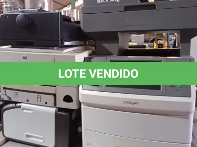 LOTE 414 - 04 IMPRESSORAS SENDO 01 MULTIFUNCIONAL MARCA LEXMARK MODELO X656-DE. (NO ESTADO) ATENÇÃO! FAZER A VISITAÇÃO ANTES DE ARREMATAR, NÃO SABEMOS SE FUNCIONA. LEILÃO NÃO TEM GARANTIA E NEM DEVOLUÇÃO, SUJEITO A POSSÍVEIS AVARIAS VISÍVEIS/OCULTAS E/OU AUSÊNCIA DE COMPONENTES.