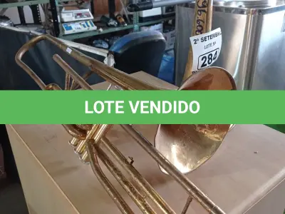 LOTE 284 - 02 INSTRUMENTOS MUSICAIS. (NO ESTADO) ATENÇÃO! FAZER A VISITAÇÃO ANTES DE ARREMATAR, NÃO SABEMOS SE FUNCIONA. LEILÃO NÃO TEM GARANTIA E NEM DEVOLUÇÃO, SUJEITO A POSSÍVEIS AVARIAS VISÍVEIS/OCULTAS E/OU AUSÊNCIA DE COMPONENTES.