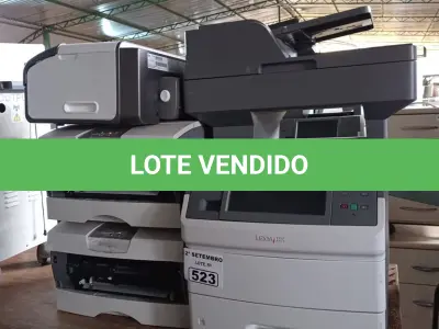 LOTE 523 - 04 IMPRESSORAS SENDO 01 MULTIFUNCIONAL MARCA LEXMARK MODELO X656-DE. (NO ESTADO) ATENÇÃO! FAZER A VISITAÇÃO ANTES DE ARREMATAR, NÃO SABEMOS SE FUNCIONA. LEILÃO NÃO TEM GARANTIA E NEM DEVOLUÇÃO, SUJEITO A POSSÍVEIS AVARIAS VISÍVEIS/OCULTAS E/OU AUSÊNCIA DE COMPONENTES.