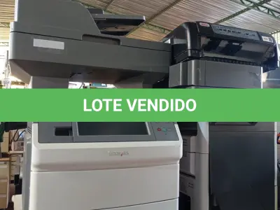 LOTE 404 - 03 IMPRESSORAS SENDO 02 MULTIFUNCIONAL MARCAS LEXMARK MODELOS X656-DE/MX611DE. (NO ESTADO) ATENÇÃO! FAZER A VISITAÇÃO ANTES DE ARREMATAR, NÃO SABEMOS SE FUNCIONA. LEILÃO NÃO TEM GARANTIA E NEM DEVOLUÇÃO, SUJEITO A POSSÍVEIS AVARIAS VISÍVEIS/OCULTAS E/OU AUSÊNCIA DE COMPONENTES.