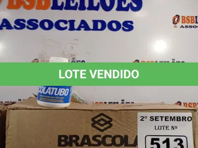 LOTE 513 - 02 CAIXAS COM COLA TUBO ST 175G COM 15 FRASCOS CADA. (NO ESTADO) ATENÇÃO! FAZER A VISITAÇÃO ANTES DE ARREMATAR, NÃO SABEMOS SE FUNCIONA. LEILÃO NÃO TEM GARANTIA E NEM DEVOLUÇÃO, SUJEITO A POSSÍVEIS AVARIAS VISÍVEIS/OCULTAS E/OU AUSÊNCIA DE COMPONENTES.