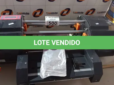 LOTE 500 - 01 IMPRESSORA TÉRMICA AUDLEY. (NO ESTADO) ATENÇÃO! FAZER A VISITAÇÃO ANTES DE ARREMATAR, NÃO SABEMOS SE FUNCIONA. LEILÃO NÃO TEM GARANTIA E NEM DEVOLUÇÃO, SUJEITO A POSSÍVEIS AVARIAS VISÍVEIS/OCULTAS E/OU AUSÊNCIA DE COMPONENTES.