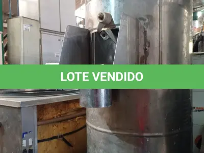 LOTE 362 - 01 DESCASCADOR DE BATATAS INDUSTRIAL. (NO ESTADO) ATENÇÃO! FAZER A VISITAÇÃO ANTES DE ARREMATAR, NÃO SABEMOS SE FUNCIONA. LEILÃO NÃO TEM GARANTIA E NEM DEVOLUÇÃO, SUJEITO A POSSÍVEIS AVARIAS VISÍVEIS/OCULTAS E/OU AUSÊNCIA DE COMPONENTES.