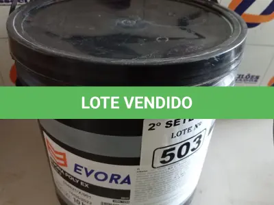 LOTE 503 - 01 BALDE DE GRAXA EVORA POLY EX NLGI:2 10KG. (NO ESTADO) ATENÇÃO! FAZER A VISITAÇÃO ANTES DE ARREMATAR, NÃO SABEMOS SE FUNCIONA. LEILÃO NÃO TEM GARANTIA E NEM DEVOLUÇÃO, SUJEITO A POSSÍVEIS AVARIAS VISÍVEIS/OCULTAS E/OU AUSÊNCIA DE COMPONENTES.