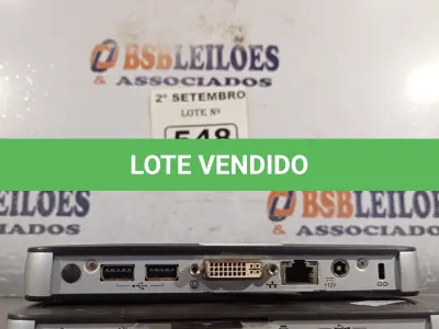 LOTE 548 - 02 TERMINAIS WYSE. (NO ESTADO) ATENÇÃO! FAZER A VISITAÇÃO ANTES DE ARREMATAR, NÃO SABEMOS SE FUNCIONA. LEILÃO NÃO TEM GARANTIA E NEM DEVOLUÇÃO, SUJEITO A POSSÍVEIS AVARIAS VISÍVEIS/OCULTAS E/OU AUSÊNCIA DE COMPONENTES.