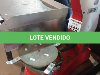 LOTE 272 - 01 BALANÇA ANALÓGICA MARCA WELMY. (NO ESTADO) ATENÇÃO! FAZER A VISITAÇÃO ANTES DE ARREMATAR, NÃO SABEMOS SE FUNCIONA. LEILÃO NÃO TEM GARANTIA E NEM DEVOLUÇÃO, SUJEITO A POSSÍVEIS AVARIAS VISÍVEIS/OCULTAS E/OU AUSÊNCIA DE COMPONENTES.