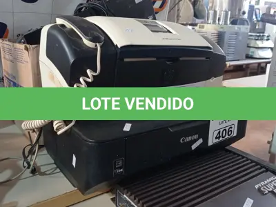 LOTE 406 - 02 IMPRESSORAS, 01 PIRÂMIDE 600W, 03 APARELHOS DE DVD E PERIFÉRICOS DIVERSOS. (NO ESTADO) ATENÇÃO! FAZER A VISITAÇÃO ANTES DE ARREMATAR, NÃO SABEMOS SE FUNCIONA. LEILÃO NÃO TEM GARANTIA E NEM DEVOLUÇÃO, SUJEITO A POSSÍVEIS AVARIAS VISÍVEIS/OCULTAS E/OU AUSÊNCIA DE COMPONENTES.
