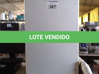 LOTE 387 - 01 FRIGOBAR MARCA MIDEA 220V. (NO ESTADO) ATENÇÃO! FAZER A VISITAÇÃO ANTES DE ARREMATAR, NÃO SABEMOS SE FUNCIONA. LEILÃO NÃO TEM GARANTIA E NEM DEVOLUÇÃO, SUJEITO A POSSÍVEIS AVARIAS VISÍVEIS/OCULTAS E/OU AUSÊNCIA DE COMPONENTES.