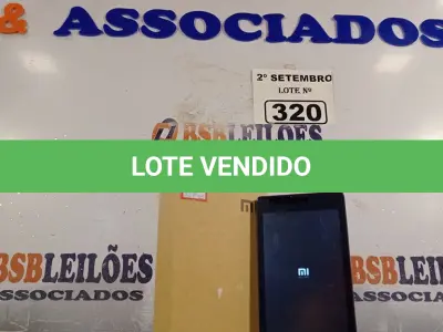 LOTE 320 - 01 CELULAR REDMI. (NO ESTADO) ATENÇÃO! FAZER A VISITAÇÃO ANTES DE ARREMATAR, NÃO SABEMOS SE FUNCIONA. LEILÃO NÃO TEM GARANTIA E NEM DEVOLUÇÃO, SUJEITO A POSSÍVEIS AVARIAS VISÍVEIS/OCULTAS E/OU AUSÊNCIA DE COMPONENTES.