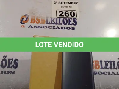 LOTE 260 - 01 CELULAR REDMI. (NO ESTADO) ATENÇÃO! FAZER A VISITAÇÃO ANTES DE ARREMATAR, NÃO SABEMOS SE FUNCIONA. LEILÃO NÃO TEM GARANTIA E NEM DEVOLUÇÃO, SUJEITO A POSSÍVEIS AVARIAS VISÍVEIS/OCULTAS E/OU AUSÊNCIA DE COMPONENTES.