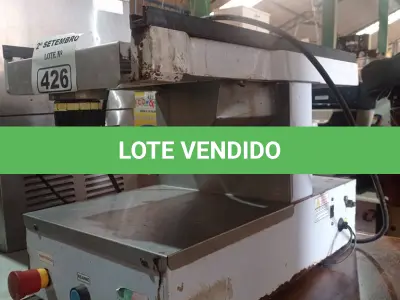 LOTE 426 - 01 CORTADOR DE FRIOS. (NO ESTADO) ATENÇÃO! FAZER A VISITAÇÃO ANTES DE ARREMATAR, NÃO SABEMOS SE FUNCIONA. LEILÃO NÃO TEM GARANTIA E NEM DEVOLUÇÃO, SUJEITO A POSSÍVEIS AVARIAS VISÍVEIS/OCULTAS E/OU AUSÊNCIA DE COMPONENTES.