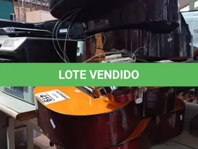 LOTE 419 - 01 LOTE COM VÁRIOS VIOLÕES COM AVARIAS. (NO ESTADO) ATENÇÃO! FAZER A VISITAÇÃO ANTES DE ARREMATAR, NÃO SABEMOS SE FUNCIONA. LEILÃO NÃO TEM GARANTIA E NEM DEVOLUÇÃO, SUJEITO A POSSÍVEIS AVARIAS VISÍVEIS/OCULTAS E/OU AUSÊNCIA DE COMPONENTES.