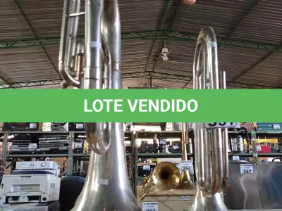 LOTE 331 - 02 INSTRUMENTOS MUSICAIS. (NO ESTADO) ATENÇÃO! FAZER A VISITAÇÃO ANTES DE ARREMATAR, NÃO SABEMOS SE FUNCIONA. LEILÃO NÃO TEM GARANTIA E NEM DEVOLUÇÃO, SUJEITO A POSSÍVEIS AVARIAS VISÍVEIS/OCULTAS E/OU AUSÊNCIA DE COMPONENTES.