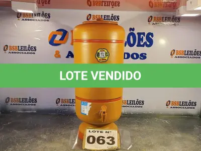 LOTE 063 - 01 - FILTRO DE BARRO (NO ESTADO, NÃO SABEMOS SE FUNCIONA. LEILÃO NÃO TEM GARANTIA E NEM DEVOLUÇÃO, SUJEITO A POSSÍVEIS AVARIAS VISÍVEIS/OCULTAS E/OU AUSÊNCIA DE COMPONENTES)