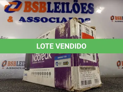 LOTE 198 - 01 - NOBREAK 600VA SMS (NO ESTADO, NÃO SABEMOS SE FUNCIONA. LEILÃO NÃO TEM GARANTIA E NEM DEVOLUÇÃO, SUJEITO A POSSÍVEIS AVARIAS VISÍVEIS/OCULTAS E/OU AUSÊNCIA DE COMPONENTES)