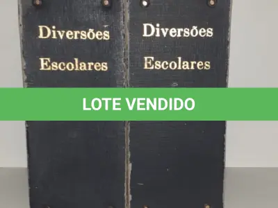 LOTE 004 - COLEÇÃO RARA GIBIS ANTIGOS DIVERSÕES ESCOLARES COM 21 GIBIS  (NO ESTADO)
