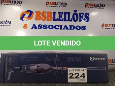 LOTE 224 - 01 - ASPIRADOR VERTICAL POWERSPEED ULTRA ELECTROLUX (NO ESTADO, NÃO SABEMOS SE FUNCIONA. LEILÃO NÃO TEM GARANTIA E NEM DEVOLUÇÃO, SUJEITO A POSSÍVEIS AVARIAS VISÍVEIS/OCULTAS E/OU AUSÊNCIA DE COMPONENTES)