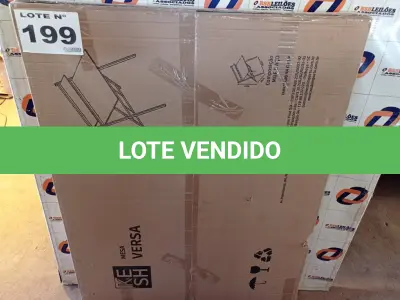 LOTE 199 - 01 – MESA DE ESCRITÓRIO (NO ESTADO, NÃO SABEMOS SE FUNCIONA. LEILÃO NÃO TEM GARANTIA E NEM DEVOLUÇÃO, SUJEITO A POSSÍVEIS AVARIAS VISÍVEIS/OCULTAS E/OU AUSÊNCIA DE COMPONENTES)