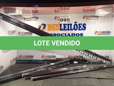 LOTE 095 - 09 - KITS VARÃO PARA CORTINA (NO ESTADO, NÃO SABEMOS SE FUNCIONA. LEILÃO NÃO TEM GARANTIA E NEM DEVOLUÇÃO, SUJEITO A POSSÍVEIS AVARIAS VISÍVEIS/OCULTAS E/OU AUSÊNCIA DE COMPONENTES)