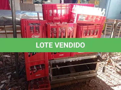 LOTE 644 - 01 LOTE COM GRANDE QUANTIDADE DE CASCOS DE REFRIGERANTES “VAZIOS”. (NO ESTADO) ATENÇÃO! FAZER A VISITAÇÃO ANTES DE ARREMATAR, NÃO SABEMOS SE FUNCIONA. LEILÃO NÃO TEM GARANTIA E NEM DEVOLUÇÃO, SUJEITO A POSSÍVEIS AVARIAS VISÍVEIS/OCULTAS E/OU AUSÊNCIA DE COMPONENTES.