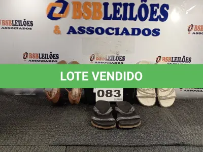 LOTE 083 - 03 – PARES DE CALÇADOS FEMININOS Nº 38 (NO ESTADO, NÃO SABEMOS SE FUNCIONA. LEILÃO NÃO TEM GARANTIA E NEM DEVOLUÇÃO, SUJEITO A POSSÍVEIS AVARIAS VISÍVEIS/OCULTAS E/OU AUSÊNCIA DE COMPONENTES)