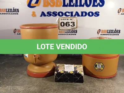 LOTE 063 - 01 - FILTRO DE BARRO (NO ESTADO, NÃO SABEMOS SE FUNCIONA. LEILÃO NÃO TEM GARANTIA E NEM DEVOLUÇÃO, SUJEITO A POSSÍVEIS AVARIAS VISÍVEIS/OCULTAS E/OU AUSÊNCIA DE COMPONENTES)