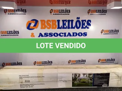 LOTE 150 - 01 – TENDA GAZEBO 2,40 X2,40 (NO ESTADO, NÃO SABEMOS SE FUNCIONA. LEILÃO NÃO TEM GARANTIA E NEM DEVOLUÇÃO, SUJEITO A POSSÍVEIS AVARIAS VISÍVEIS/OCULTAS E/OU AUSÊNCIA DE COMPONENTES)