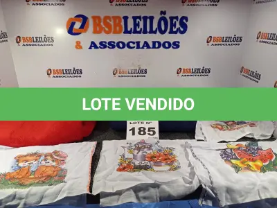 LOTE 185 - 10 – ITENS DE ENXOVAL DIVERSOS (NO ESTADO, NÃO SABEMOS SE FUNCIONA. LEILÃO NÃO TEM GARANTIA E NEM DEVOLUÇÃO, SUJEITO A POSSÍVEIS AVARIAS VISÍVEIS/OCULTAS E/OU AUSÊNCIA DE COMPONENTES)