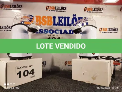 LOTE 104 - 02 – PIPOQUEIRAS ELÉTRICAS (NO ESTADO, NÃO SABEMOS SE FUNCIONA. LEILÃO NÃO TEM GARANTIA E NEM DEVOLUÇÃO, SUJEITO A POSSÍVEIS AVARIAS VISÍVEIS/OCULTAS E/OU AUSÊNCIA DE COMPONENTES)