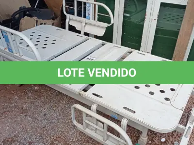LOTE 620 - 01 CAMA HOSPITALAR. (NO ESTADO) ATENÇÃO! FAZER A VISITAÇÃO ANTES DE ARREMATAR, NÃO SABEMOS SE FUNCIONA. LEILÃO NÃO TEM GARANTIA E NEM DEVOLUÇÃO, SUJEITO A POSSÍVEIS AVARIAS VISÍVEIS/OCULTAS E/OU AUSÊNCIA DE COMPONENTES.