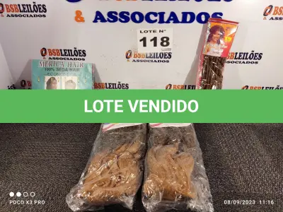 LOTE 118 - 04 - APLIQUES PARA CABELOS (NO ESTADO, NÃO SABEMOS SE FUNCIONA. LEILÃO NÃO TEM GARANTIA E NEM DEVOLUÇÃO, SUJEITO A POSSÍVEIS AVARIAS VISÍVEIS/OCULTAS E/OU AUSÊNCIA DE COMPONENTES)