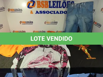 LOTE 225 - 13 – PEÇAS DE ROUPAS MASCULINAS DIVERSAS (NO ESTADO, NÃO SABEMOS SE FUNCIONA. LEILÃO NÃO TEM GARANTIA E NEM DEVOLUÇÃO, SUJEITO A POSSÍVEIS AVARIAS VISÍVEIS/OCULTAS E/OU AUSÊNCIA DE COMPONENTES)