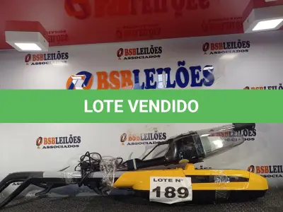 LOTE 189 - 02 – ASPIRADORES DE PO (NO ESTADO, NÃO SABEMOS SE FUNCIONA. LEILÃO NÃO TEM GARANTIA E NEM DEVOLUÇÃO, SUJEITO A POSSÍVEIS AVARIAS VISÍVEIS/OCULTAS E/OU AUSÊNCIA DE COMPONENTES)