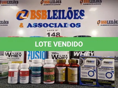 LOTE 148 - 19 – SUPLEMENTOS DIVERSOS (NO ESTADO, NÃO SABEMOS SE FUNCIONA. LEILÃO NÃO TEM GARANTIA E NEM DEVOLUÇÃO, SUJEITO A POSSÍVEIS AVARIAS VISÍVEIS/OCULTAS E/OU AUSÊNCIA DE COMPONENTES)
