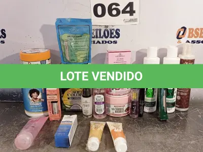 LOTE 064 - 20 – COSMÉTICOS DIVERSOS (NO ESTADO, NÃO SABEMOS SE FUNCIONA. LEILÃO NÃO TEM GARANTIA E NEM DEVOLUÇÃO, SUJEITO A POSSÍVEIS AVARIAS VISÍVEIS/OCULTAS E/OU AUSÊNCIA DE COMPONENTES)