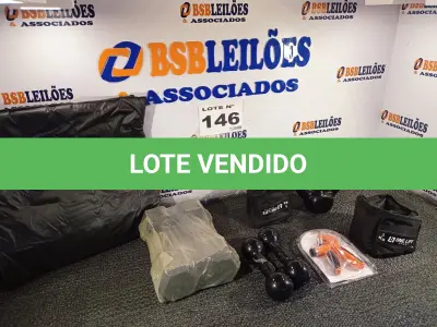 LOTE 146 - 09 – ITENS DE EXERCÍCIOS (NO ESTADO, NÃO SABEMOS SE FUNCIONA. LEILÃO NÃO TEM GARANTIA E NEM DEVOLUÇÃO, SUJEITO A POSSÍVEIS AVARIAS VISÍVEIS/OCULTAS E/OU AUSÊNCIA DE COMPONENTES)