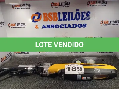 LOTE 189 - 02 – ASPIRADORES DE PO (NO ESTADO, NÃO SABEMOS SE FUNCIONA. LEILÃO NÃO TEM GARANTIA E NEM DEVOLUÇÃO, SUJEITO A POSSÍVEIS AVARIAS VISÍVEIS/OCULTAS E/OU AUSÊNCIA DE COMPONENTES)