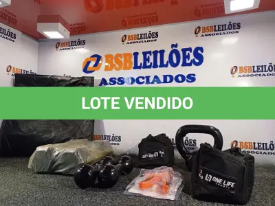 LOTE 146 - 09 – ITENS DE EXERCÍCIOS (NO ESTADO, NÃO SABEMOS SE FUNCIONA. LEILÃO NÃO TEM GARANTIA E NEM DEVOLUÇÃO, SUJEITO A POSSÍVEIS AVARIAS VISÍVEIS/OCULTAS E/OU AUSÊNCIA DE COMPONENTES)